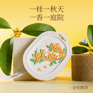 Tablette parfumée en gypse, parfum longue durée, aromathérapie pour armoire et voiture, diffuseur suspendu en gypse, comme cadeau souvenir - Product Image 4