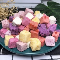 Zoete Smaak Gevriesdroogde Yoghurtblokjes 7 Gemengde Smaken Voor Fruitsnacks En Groenten Verpakt In Zakken