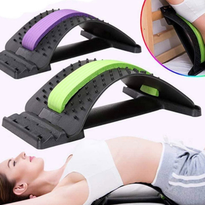 Alivio del dolor Ciática Escoliosis Nivel de columna Corrección Soporte de espalda lumbar ajustable con terapia magnética Masajeador quiropráctico - Product Image 3