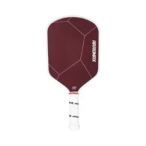 Nuevo diseño al aire libre Pickleball Paddle Usapa aprobado personalizado rojo fibra de carbono aramida Pickleball Paddle