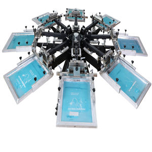 <span class=keywords><strong>Presse</strong></span> d'impression sérigraphique à 8 couleurs à micro-réglage de haute précision - Product Image 5