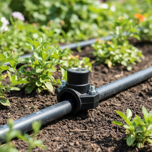 Tuyau d'irrigation goutte à goutte en plastique noir de 12 mètres de long, 4 pouces, <span class=keywords><strong>perforé</strong></span>, en PE, fabrication durable, tube d'irrigation goutte à goutte - Product Image 6