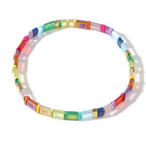Modische Japanische TILA Perlen Handgewebte Armbänder Wasserdicht Strand Unisex Farbenfroh Trendiges Geschenk Geometrisches Design - Product Image 6