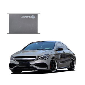 Película Protectora de Pintura para Automóvil de TPU Autoadhesiva Antiarañazos de 1.52*15M, Rechazo de Rayos UV al <span class=keywords><strong>99</strong></span>% e IR al 80%, Fácil de Instalar, Color Gris - Product Image 2