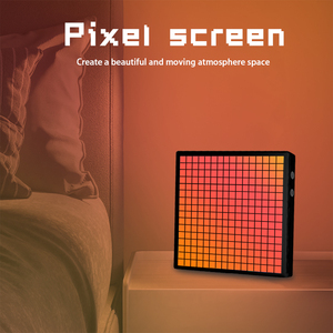 Panel Display <span class=keywords><strong>Led</strong></span> piksel <span class=keywords><strong>16x16</strong></span>, matriks titik <span class=keywords><strong>Led</strong></span> <span class=keywords><strong>RGB</strong></span> dalam ruangan koneksi Bluetooth <span class=keywords><strong>16x16</strong></span> untuk dekorasi meja - Product Image 6