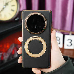 เคสโทรศัพท์สำหรับ Honor MagicV5/V6 พร้อมขาตั้งแม่เหล็กแบบหมุนได้, บานพับแม่เหล็กแบบหุ้มเต็มตัว ป้องกันการตกกระแทก - Product Image 2