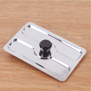 Cubierta para tostadora de acero inoxidable, protector universal contra el polvo para máquina de desayuno - Product Image 1