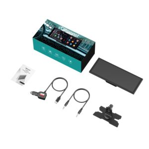 Android phổ đa phương tiện đài phát thanh xe hơi DSP không dây Carplay đài phát thanh núm đơn xe stereo <span class=keywords><strong>GPS</strong></span> <span class=keywords><strong>Navigation</strong></span> BT Carplay - Product Image 2