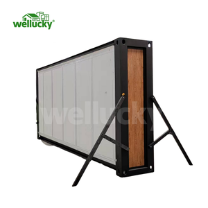 Wellucky sống mở rộng container nhà Modular xách tay prefab nhà với nhà bếp phòng tắm bánh sandwich Bảng điều chỉnh căn hộ hiện đại - Product Image 1