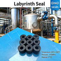 Kit de joints mécaniques et de joints labyrinthes haute température anti-corrosion pour raffineries de pétrole et usines chimiques
