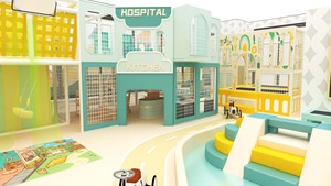 <span class=keywords><strong>Parc</strong></span> d'aventure intérieur pour enfants, centre de divertissement familial, aire de jeux interactive en bois sur mesure de grande taille, certifié CE - Product Image 5