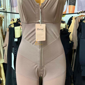 Kolumbianische Faja Moldeadoras Ganzkörper-Shapewear in Unifarbe mit Verstellbaren Schultergurten, Bauchkontrolle und Schlankheits-Kompressionswirkung - Product Image 2