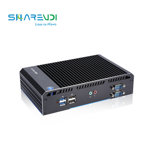 全新无风扇迷你电脑 Core I3 I5 I7 第 11 代嵌入式工控计算机，带 4*RS232 RS485 2*RJ45 接口，支持 Wins11 Linux 操作系统，适用于工业应用 - Product Image 2