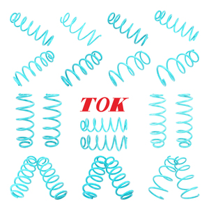 TOK Vente en gros <span class=keywords><strong>de</strong></span> ressorts hélicoïdaux <span class=keywords><strong>de</strong></span> suspension arrière personnalisés <span class=keywords><strong>de</strong></span> haute qualité pour amortisseurs automobiles en acier - Product Image 2