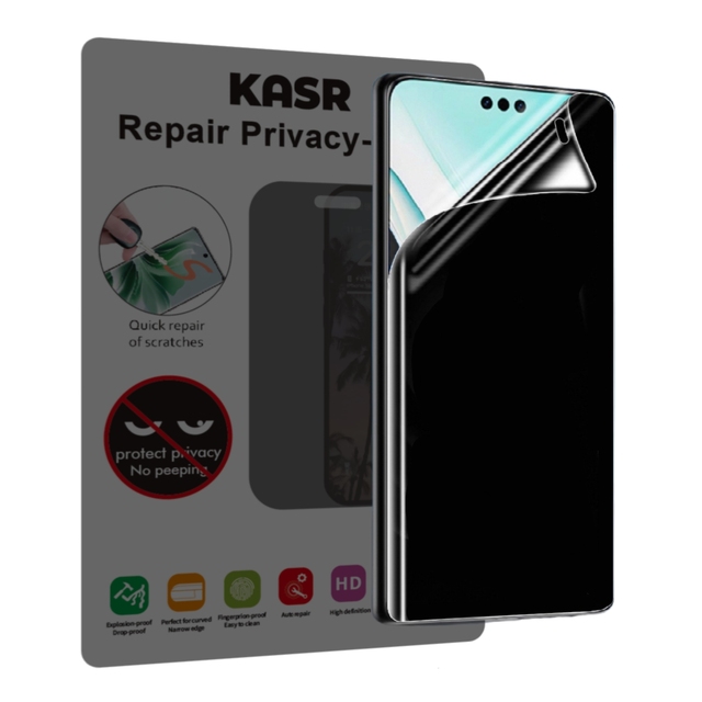 KASR 3D Clear Matte PPF Sheet Self-Healing Privacy EPU Liquid Hydrogel Film Protector for Mobile Phones Made of TPU Material
