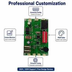 Serrure électronique DC12V RS485 avec détection <span class=keywords><strong>de</strong></span> poids, contrôle <span class=keywords><strong>de</strong></span> l'état <span class=keywords><strong>de</strong></span> verrouillage, interrupteur DIP 10 bits et double sortie USB, personnalisable ODM - Product Image 5