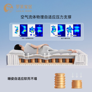 Luolai Home Air Suspension Mattress 1.5m 1.8m Medium Firm Breathable Orthopedic <b>Memory</b> <b>Foam</b> Mattress - Product Image 5