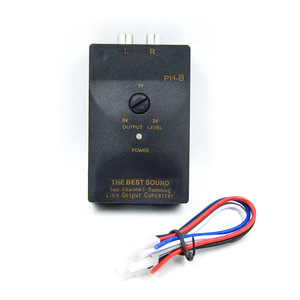 Convertidor de Audio PH-2 6X4 de 2.0 Canales, Conexión de Subwoofer de Alta a Baja Impedancia para Audio de Automóvil - Product Image 4