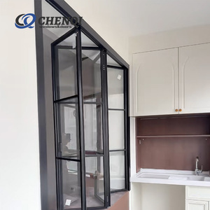 ChenQi Nouvelle Fenêtre de Balcon Intelligente Électrique en Aluminium, Fenêtre Pliante pour la Maison - Product Image 4