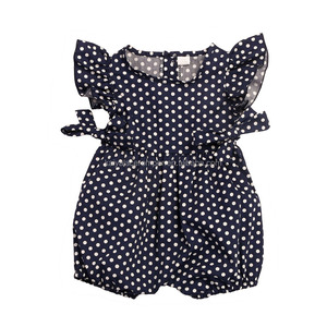 Vendita calda logo personalizzato neonato vestiti per bambini abbigliamento per bambini pagliaccetti estivi pagliaccetto per bambina - Product Image 6