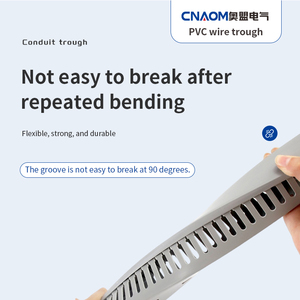 Nhà Máy Trực Tiếp Cung Cấp Cáp Vận Tải <span class=keywords><strong>PVC</strong></span> Cáp Nhựa <span class=keywords><strong>Trunking</strong></span> Cáp Raceway Nhựa Linh Hoạt Dính Hệ Thống Dây Điện Ống - Product Image 4