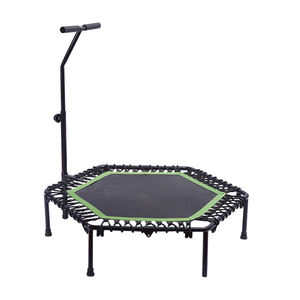 Giá hấp dẫn 44 inch trẻ em 2 gấp xách tay tập thể dục nhà Trampoline với xử lý - Product Image 1