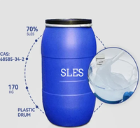 68585-34-2 SLES70% Texapon N70 Vente chaude Sulfate d'éther laurique de sodium liquide Sles pâte 70 Détergent et nettoyant Matières premières