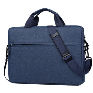 Sac pour ordinateur portable imperméable, mallette d'affaires portable, sac bandoulière durable, mallette d'affaires en cuir PU pour le bureau - Product Image 1