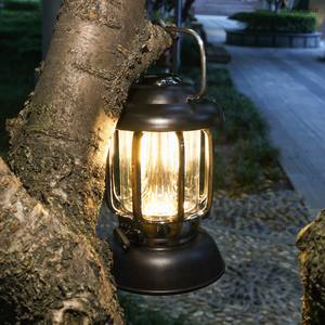 Lampe de camping d'extérieur, design rétro de cheval, lampe de tente LED, mini portable, indice de protection IP44, intensité réglable, garantie de 2 ans - Product Image 4