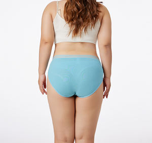Culottes Menstruelles Vente en gros Culottes menstruelles étanches à quatre couches sans couture Sous-vêtements pour femmes - Product Image 4
