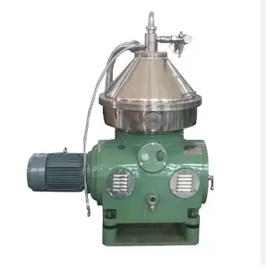 Continuous self cleaning crude oil refinery edible oil extraction disc centrifuge