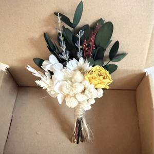 Mini <span class=keywords><strong>bouquet</strong></span> de <span class=keywords><strong>fleurs</strong></span> <span class=keywords><strong>séchées</strong></span> en paille de blé, <span class=keywords><strong>bouquet</strong></span> de <span class=keywords><strong>fleurs</strong></span> <span class=keywords><strong>séchées</strong></span> naturelles préservées pour la décoration de la maison, cadeau de mariage, bricolage - Product Image 3