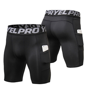 <span class=keywords><strong>Pantalones</strong></span> cortos de compresión de rendimiento para <span class=keywords><strong>hombre</strong></span> al por mayor personalizados <span class=keywords><strong>pantalones</strong></span> elásticos <span class=keywords><strong>ajustados</strong></span> deportivos de secado rápido - Product Image 1