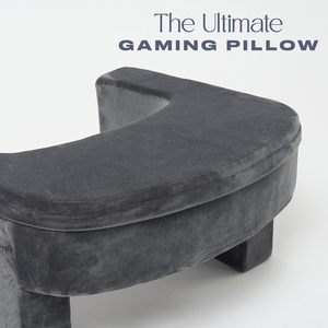 OHS Adjustable Height Laptop <strong>Cushion</strong> <strong>Tray</strong> <strong>Lap</strong> Gaming Pillow Bed Multiple Storage Pockets Comfy Convenient Soft Wood Desk Pillow - Product Image 3