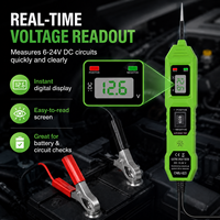 Testeur électrique automobile numérique CNBJ-823 6V-24V, sonde de puissance, outil de test de tension de circuit automobile pour la réparation de véhicules