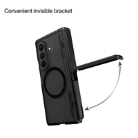 Étui à charnière entièrement fermé pour Samsung Fold 8 avec 120 [unités/éléments] intégrés °   Béquille réglable et recharge sans fil magnétique