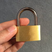 Cadenas en laiton à clé en cuivre lourd de haute qualité 50MM candado