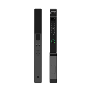 Tuya aplikasi Wifi TTlock wajah Panel ramping 3585 Mortise kunci pintu <span class=keywords><strong>Digital</strong></span> geser tahan air kunci pintar sidik jari untuk pintu kaca - Product Image 5