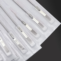 Aiguilles de tatouage MO Bar Premium, personnalisables OEM/ODM, jetables, en acier inoxydable, pour machine à tatouer rotative, art corporel