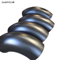Coudes de tuyauterie égaux en acier inoxydable WP316 basse pression personnalisés, taille 10 mm, traitement de surface par peinture, norme ASME, soudage bout à bout