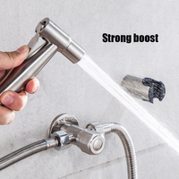 Pulvérisateur à main pour la douche, en acier inoxydable, avec tuyau de pulvérisation, Bidet pressurisé, livraison gratuite