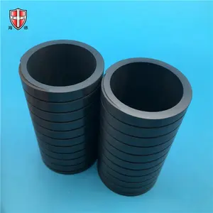 Basso coefficiente di dilatazione termica SiNx Si3N4 SiN tubo tubo a boccola filettato in ceramica