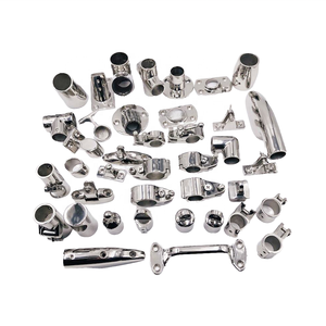 Stainless Steel 316 Marine Bimini Top Cap Eye End Rivet Hole Fits OD 3/4 Inch Tube <b>Yacht</b> Boat Hardware Canopy Fittings Stainless - Product Image 6