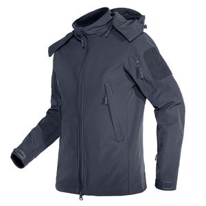 Chaqueta Acolchada Informal para Hombre, Cuello Alto, Impermeable, Transpirable, de Lona, Holgada y Cómoda, para Invierno, Primavera y Otoño, Tallas Grandes - Product Image 3