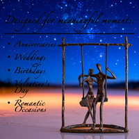 Gietijzeren moderne kunst sculptuur romantisch koppel standbeeld decoratie cadeau voor Valentijnsdag jubileum huis kantoor bureau decoratie