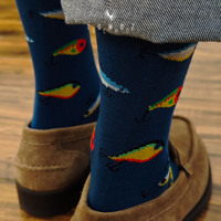 Calcetines de Bambú para Hombre, Tejidos, Casuales, Antibacterianos, Ecológicos, Absorbentes de Sudor, Transpirables, para Otoño