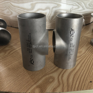 Thép không gỉ TEE SS304 316L Hàn ngắn bằng nhau và giảm TEE 3 cách đánh bóng bề mặt ống phù hợp mới t Loại Tee - Product Image 2