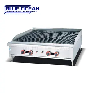 商用烧烤设备不锈钢台式燃气烧烤炉