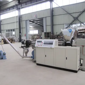 Custom Pvc Plastic Single Screw Pelletizer Pelletizing Machine Line For Waste Plastic Recycling Line