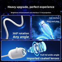 Lampe d'ambiance USB Veilleuse Étoilée à Succès Transfrontalier pour Chevet, Chambre et Décoration Intérieure de Voiture